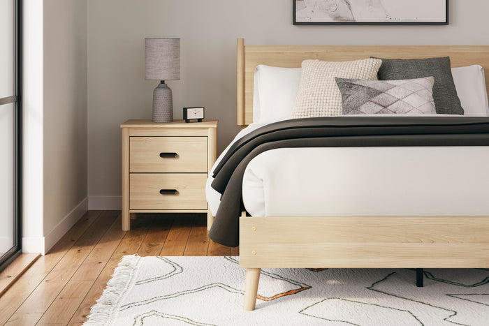 Signature Design Tan Queen Panel Headboard