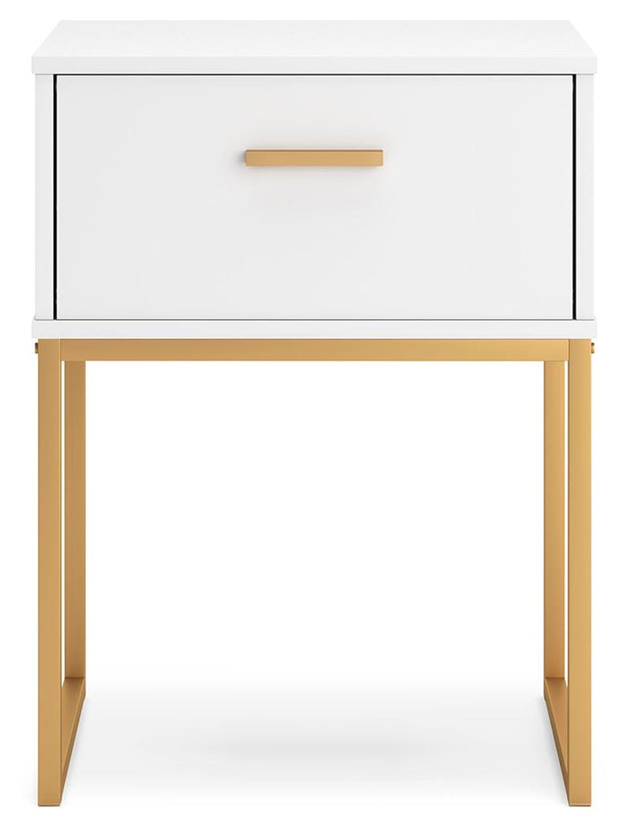 Signature Design Two-tone One Drawer Night Stand