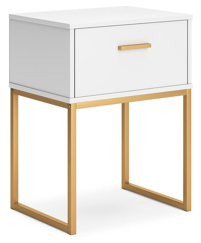 Signature Design Two-tone One Drawer Night Stand