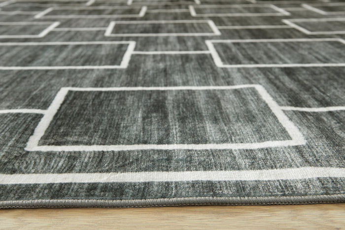 Signature Design Washable Medium Rug 4.96 FT by 6.96 FT