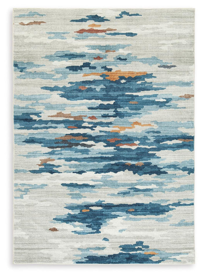 Signature Design Washable Medium Rug 5 FT by 7 FT