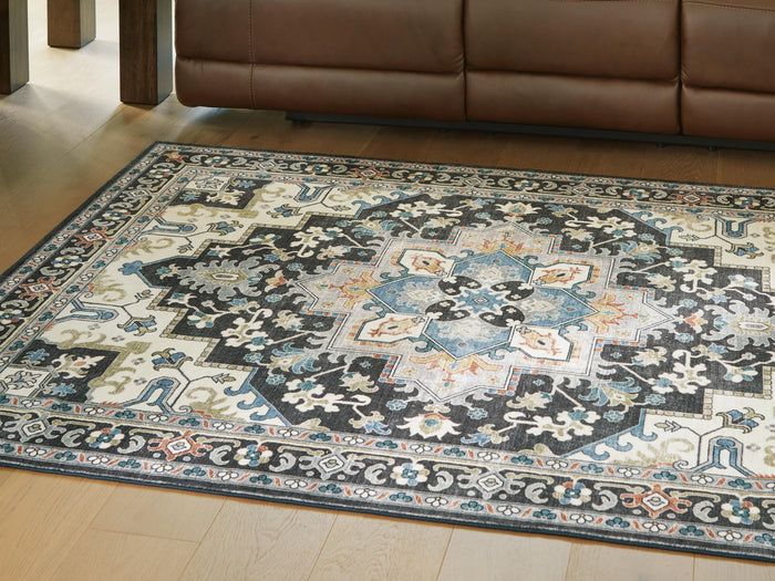 Signature Design Washable Medium Rug 5.04 FT by 7.08 FT