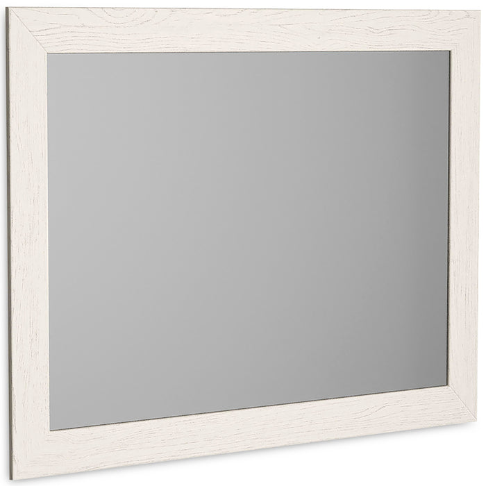 Signature Design White Bedroom Mirror