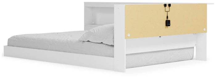 Signature Design White Full Bookcase Storage Bed