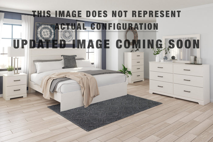 Signature Design White Full Panel Bed