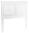 Signature Design White Full Panel Headboard