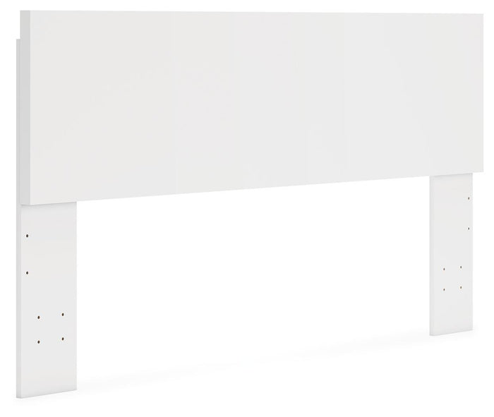 Signature Design White King Panel Headboard
