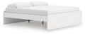 Signature Design White King Platform Bed