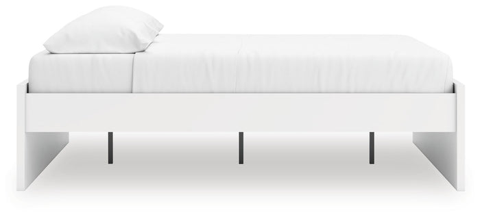 Signature Design White King Platform Bed