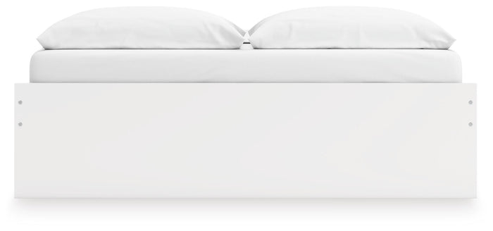 Signature Design White King Platform Bed