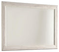 Signature Design Whitewash Bedroom Mirror