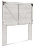 Signature Design Whitewash Full Crossbuck Panel HDBD