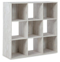 Signature Design Whitewash Nine Cube Organizer