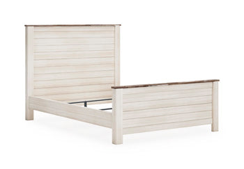 Signature Design Whitewash Queen Panel Headboard