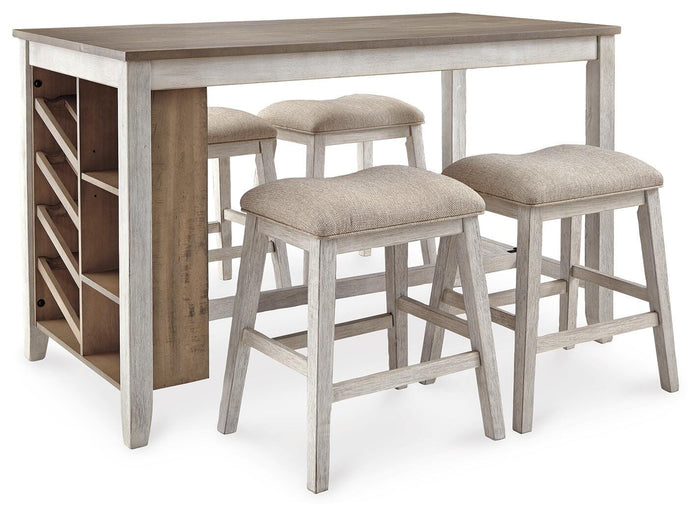 Skempton White/Light Brown Dining UPH Side Chair (Priced Per Item, Must Order 2, 4, 6, or 8) - Brand New