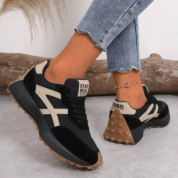 MEELANO Sneakers Komfort Hele Dagen Med Moderne Gadestil Og Slidstærk Dæmpning