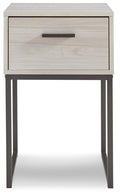 Socalle Light Natural One Drawer Night Stand - Brand New