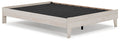 Socalle Light Natural Queen Platform Bed - Brand New
