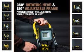 Southwire CSW1X1 1500 Lumen Ratcheting LED Work Light
