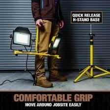 Southwire Dual Head Work Light with Tripod 20,000 Lumen CSW10X2