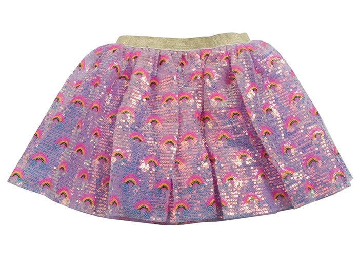 SPARKLE RAINBOW TUTU - LAVENDER