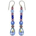 Owen Glass Collection Splash 17 earrings featuring modern glass design with vibrant, colorful splash patterns and elegant craftsmanship.