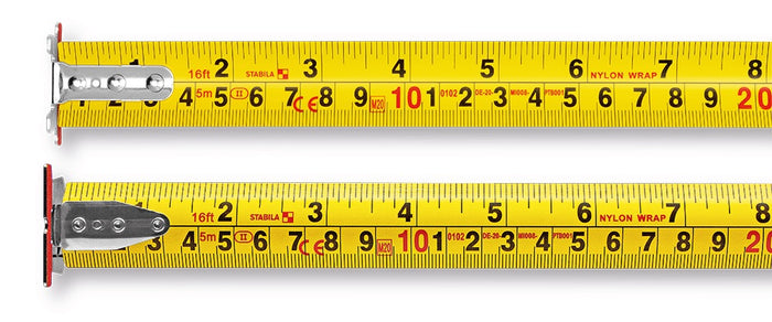 Stabila 30626 Pocket Tape BM 300 8M 26 Feet CM+Inch