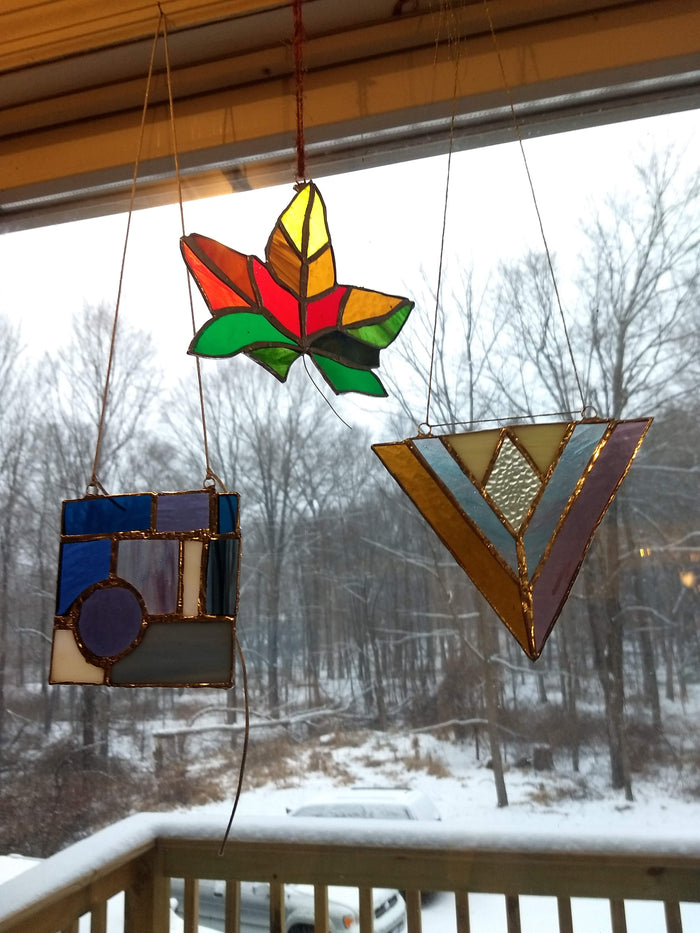 Stained glass suncatcher workshop: Sunday, September 27, 2026 for beginners and intermediates