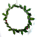 stained glass wreath (large)