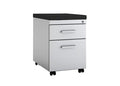 Steelcase - TS Series Mobile File Cabinet with Cushion - Platinum Metallic - Brand New - Open Box