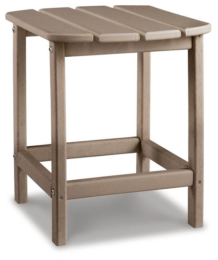 Sundown Treasure Driftwood Rectangular End Table