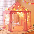 TOBBI Princess Castle Play Tent for Girls - Large 55'' x 53'' Playhouse for Indoor and Outdoor Play - Brand New