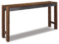 Torjin Brown/Gray Long Counter Table - Brand New