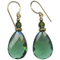 Owen Glass Collection High Street 40 earrings featuring sleek, modern silver design with geometric details.