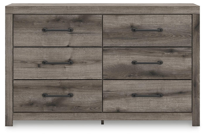 Urbanoore Brown Gray Six Drawer Dresser - Brand New