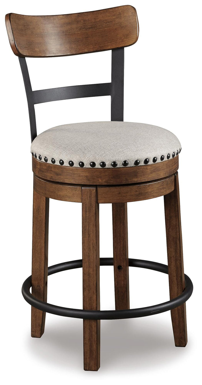 Valebeck Brown Valebeck Counter Height Bar Stool - Brand New