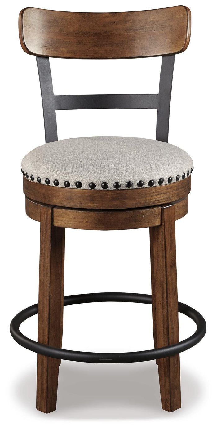 Valebeck Brown Valebeck Counter Height Bar Stool - Brand New