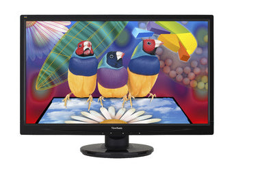 VIEWSONIC VS15453  GRADE A 23.6" Standard Black Monitor Monitor Renewed