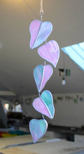 vine leaves suncatcher: philodendron