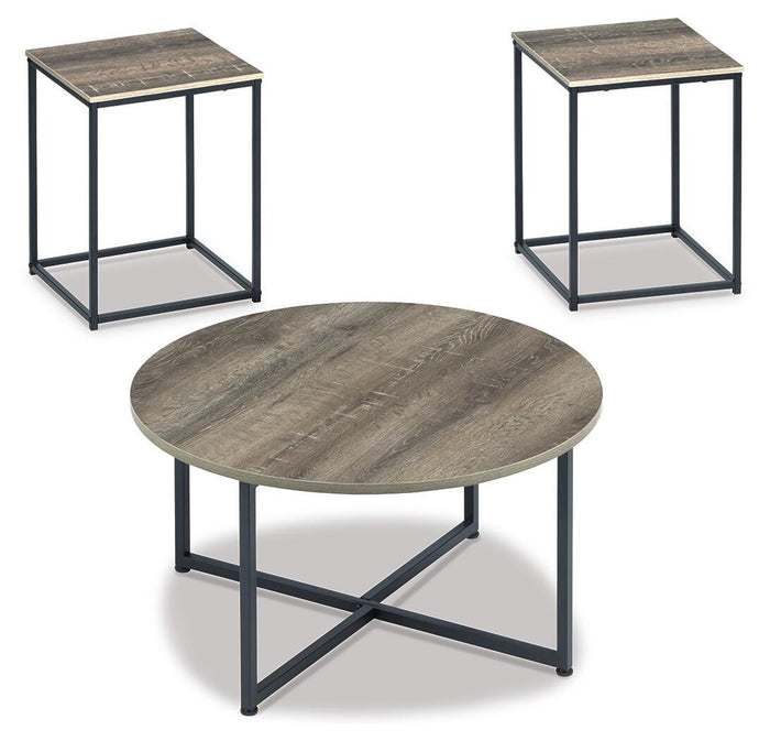 Wadeworth Two-tone Occasional Table Set (3/CN) - Brand New