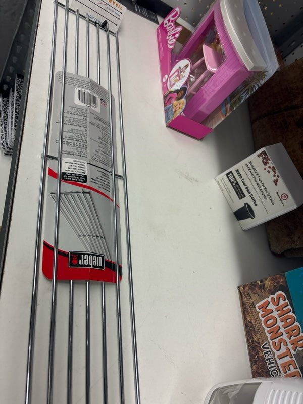 Weber Warming Rack, 24.9 x 4.7 x .4 Inches, Plated - Brand New - Open Box