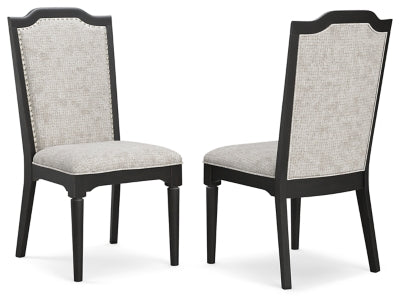 Welltern Cream/Black Dining Collection