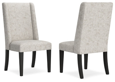 Welltern Cream/Black Dining Collection
