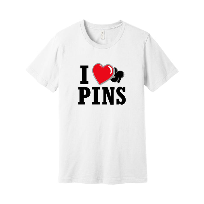 Youth - I Heart Pins Graphic T-Shirt for Pin Traders