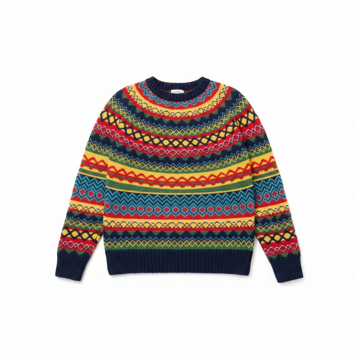 MEELANO Zahara | Dame Blød Striktrøje med Rund Hals - Oversized Varm Pullover