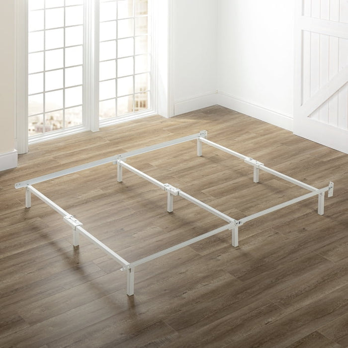 Zinus 7" Compack® Metal Bed Frame, White, Twin - Brand New