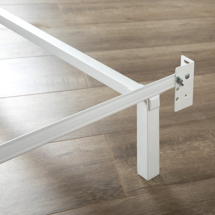 Zinus 7" Compack® Metal Bed Frame, White, Twin - Brand New