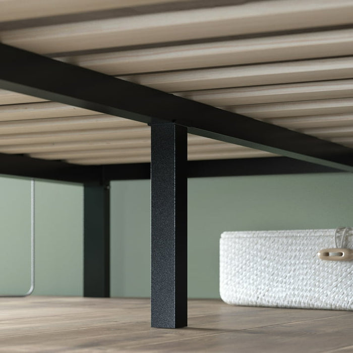 Zinus Mia 14" Metal Platform Bed Frame with Headboard, King - Brand New